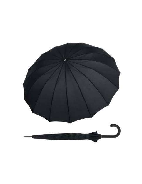 Obrázok z DERBY Golf Uni Black partnerský holový deštník černá