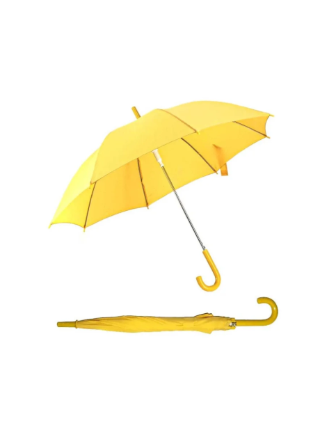 Obrázok z DERBY Dětský holový vystřelovací deštník žlutá