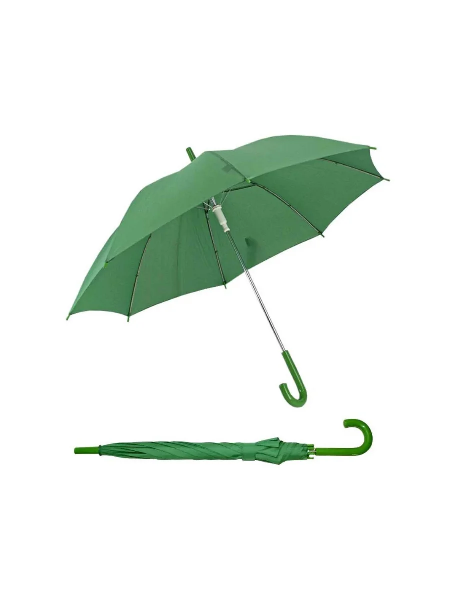 DERBY Dětský holový vystřelovací deštník zelená 72853CZ05