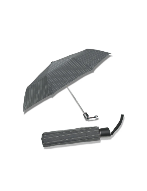 Obrázok z DOPPLER Mini Fiber - pánský skládací deštník šedá