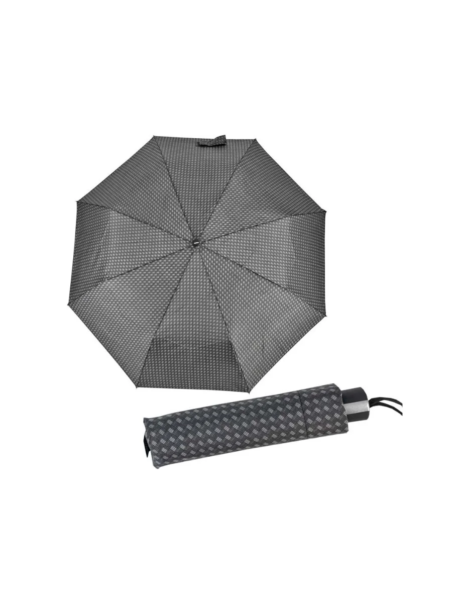 DOPPLER Mini Fiber - pánský skládací deštník šedá 72646705