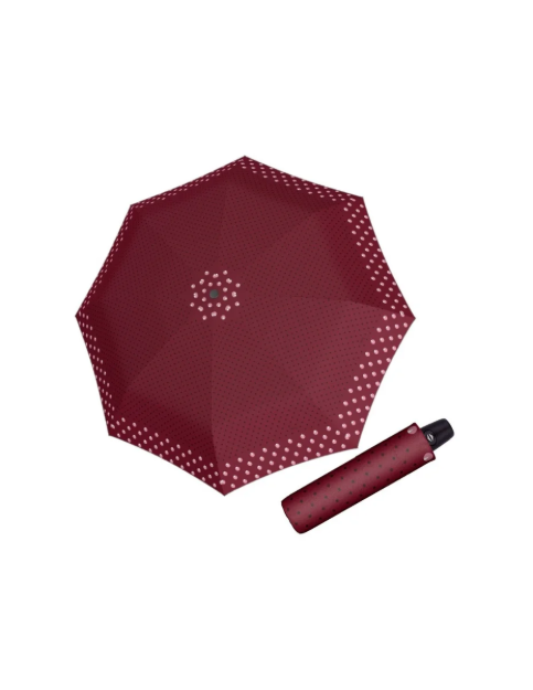 Obrázok z DERBY Hit Magic Twinkle - dámský plně automatický deštník červená