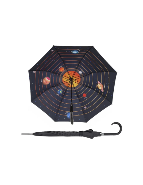 Obrázok z DOPPLER Modern Art Galaxy - holový vystřelovací deštník černá