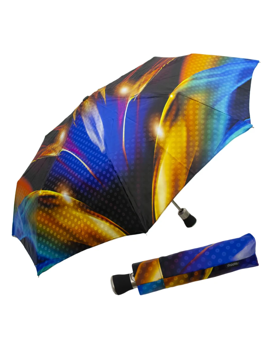 DOPPLER MANUFAKTUR ELEGANCE Boheme Flame - plně automatický luxusní deštník vícebarevný 34519-106-20