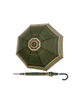 Obrázok z DOPPLER Fiber Flex AC Camoustripe - dámský holový vystřelovací deštník zelená
