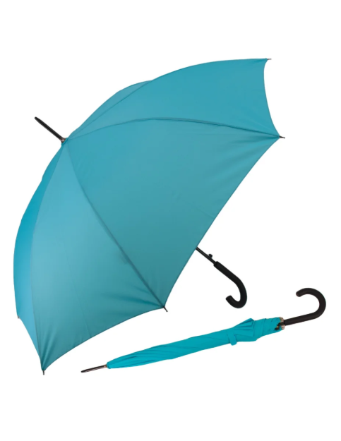 Obrázok z DERBY Hit Long Automatic Uni - dámský holový vystřelovací deštník modrá