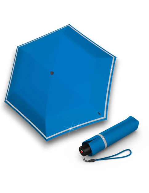 Obrázok z KNIRPS ROOKIE SURF REFLECTIVE - lehký skládací deštník modrá