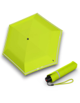 Obrázok z KNIRPS ROOKIE LIME REFLECTIVE - lehký skládací deštník zelená