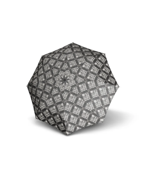 Obrázok z DOPPLER Flex AC Karre - dámský holový vystřelovací deštník bílá