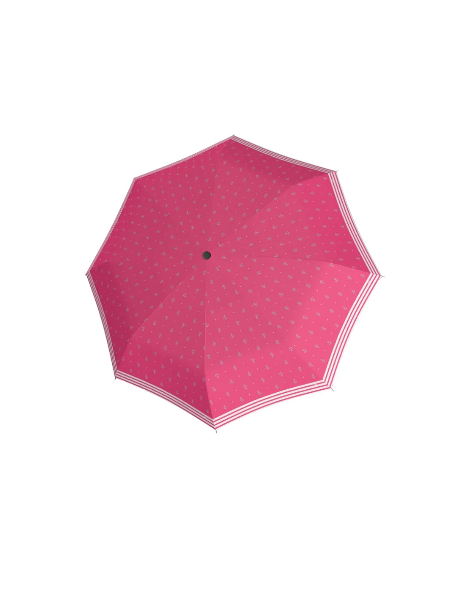 DOPPLER Fiber Mini Sailor - dámský skládací deštník růžová 726465SL02