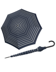 Obrázok z DOPPLER Fiber Flex AC Timeless - dámský holový vystřelovací deštník modrá