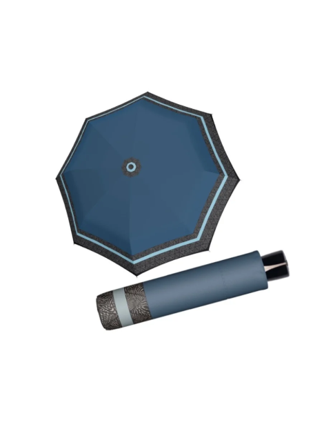 Obrázok z DOPPLER Fiber Mini Style - dámský skládací deštník modrá
