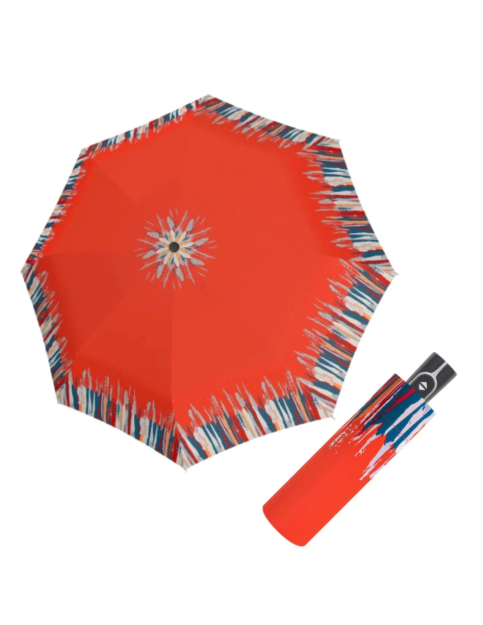 Obrázok z DOPPLER Fiber Magic Style - dámský plně automatický deštník červená