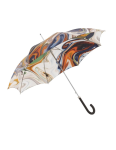 Obrázok z DOPPLER MANUFAKTUR Elegance Boheme Marmo - dámský luxusní deštník s potiskem vícebarevný