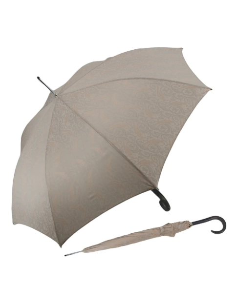 Obrázok z DOPPLER MANUFAKTUR Elegance AC Cottage - luxusní deštník s potiskem béžová