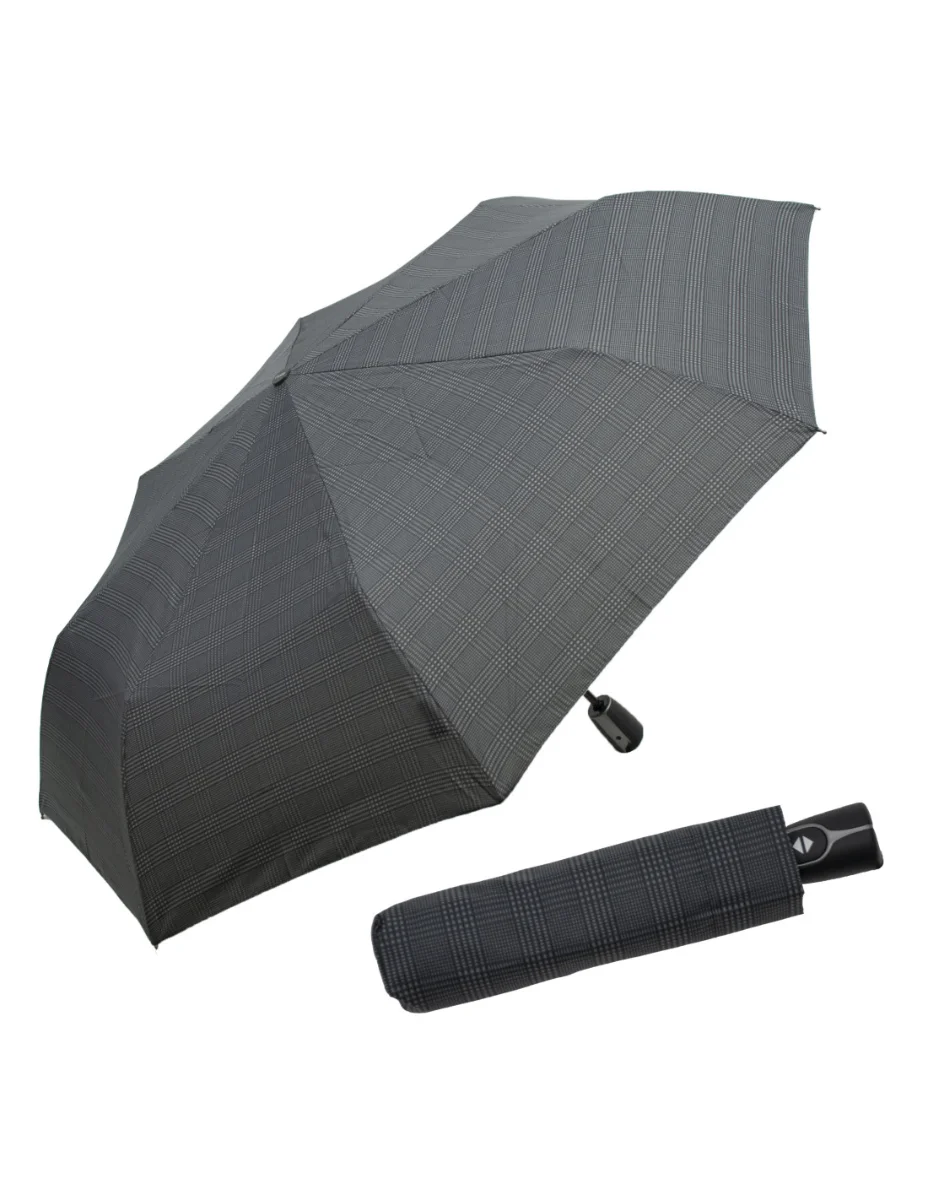 DOPPLER Magic Fiber - pánský plně automatický deštník antracit 744146701