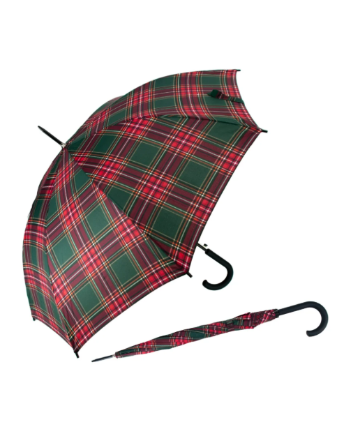 Obrázok z DERBY Hit Long - dámský holový vystřelovací deštník zelená