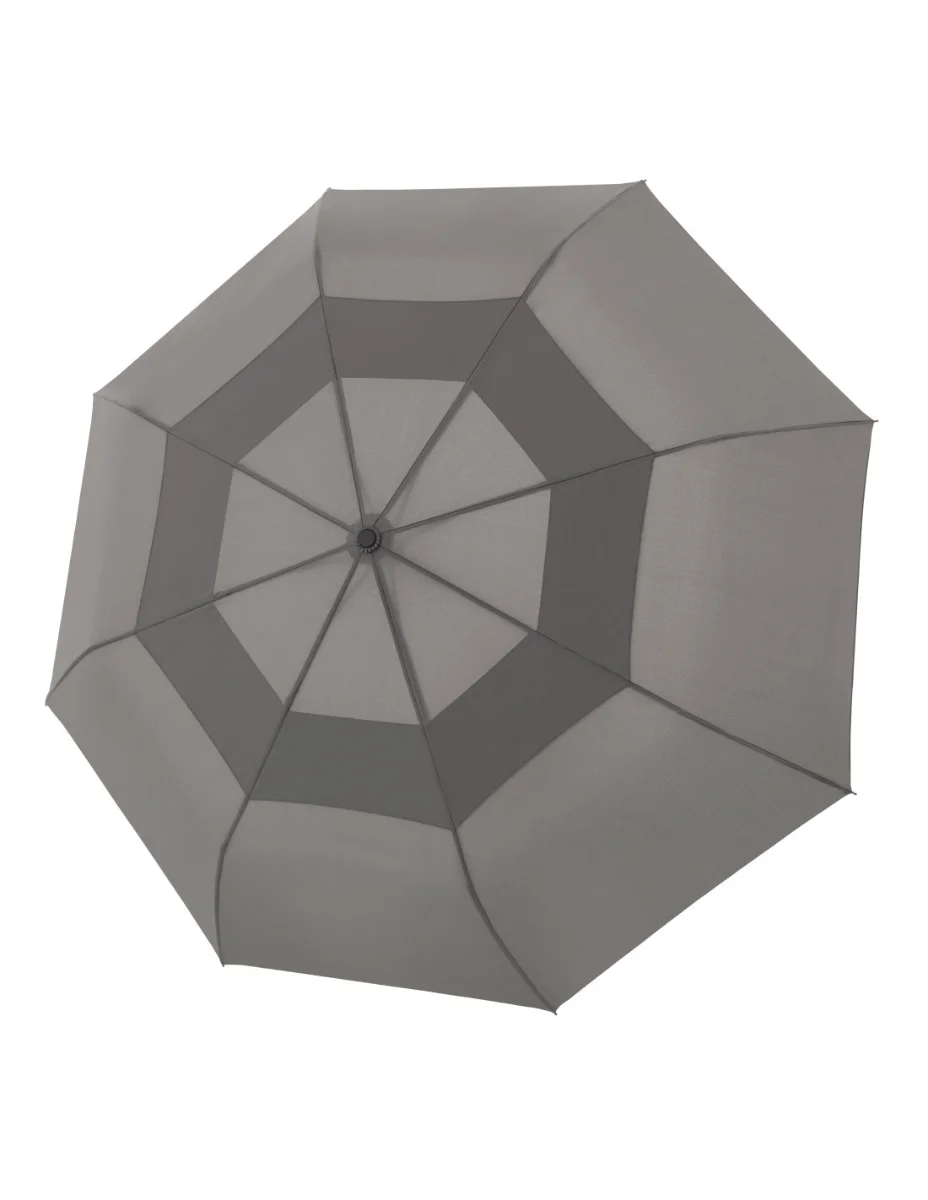 Doppler Magic XM Air Pánsky skladací plne automatický dáždnik šedý 743163GR