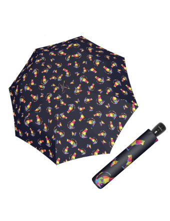 Obrázok z Doppler Magic Fiber Rainbow Cat Dámsky plne automatický dáždnik