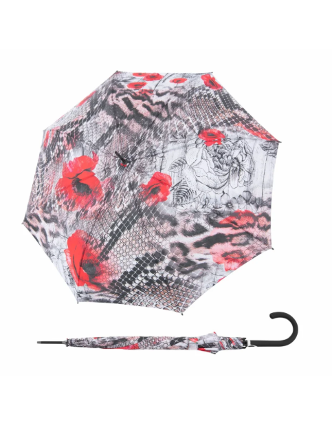 Obrázok z DOPPLER Fiber Flex AC Serpent- dámský holový vystřelovací deštník vícebarevný