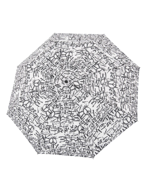 Obrázok z DERBY Hit Lang AC Graffiti - dámský holový vystřelovací deštník vícebarevný