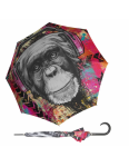 Obrázok z DOPPLER Modern Art Monkey- holový vystřelovací deštník vícebarevný
