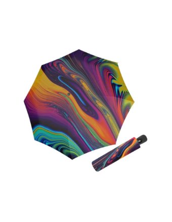 Obrázok z DOPPLER Modern Art Magic Flowing Colors - dámský plně automatický deštník vícebarevný