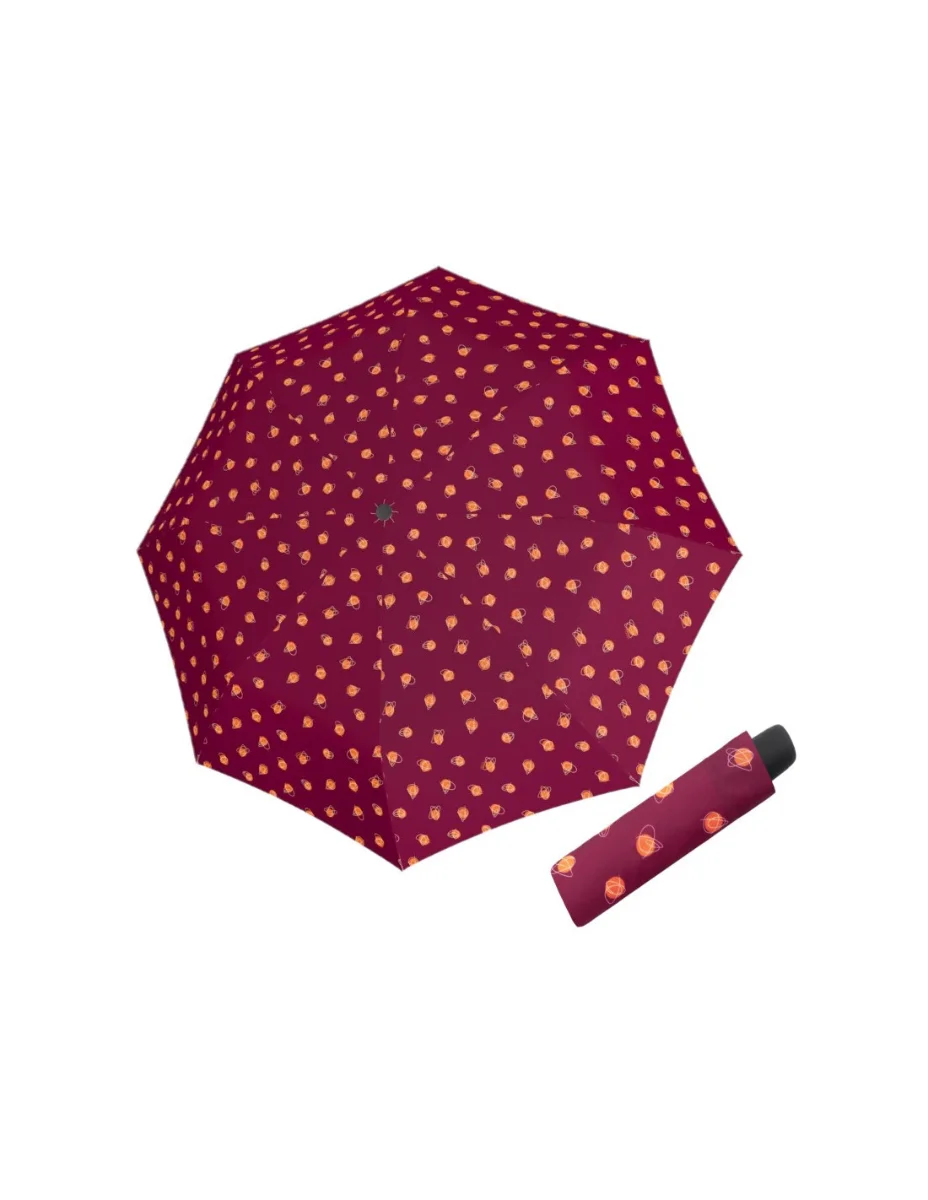 DERBY Hit Mini Candy Berry - dámský skládací deštník bordó (vínová) 70065PC01
