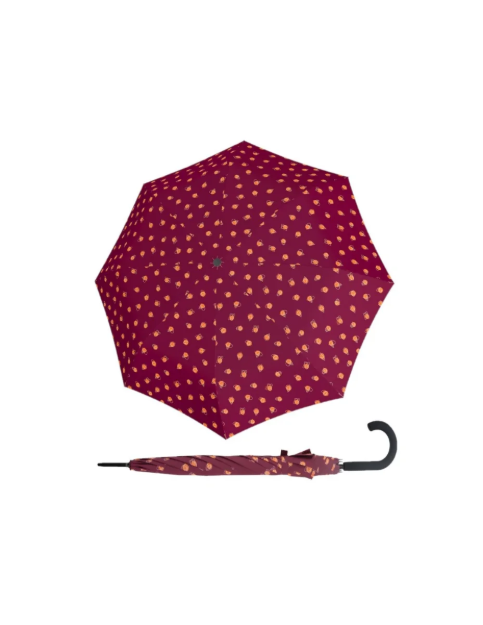 Obrázok z DERBY Hit Lang AC Candy Berry - dámský holový vystřelovací deštník bordó (vínová)