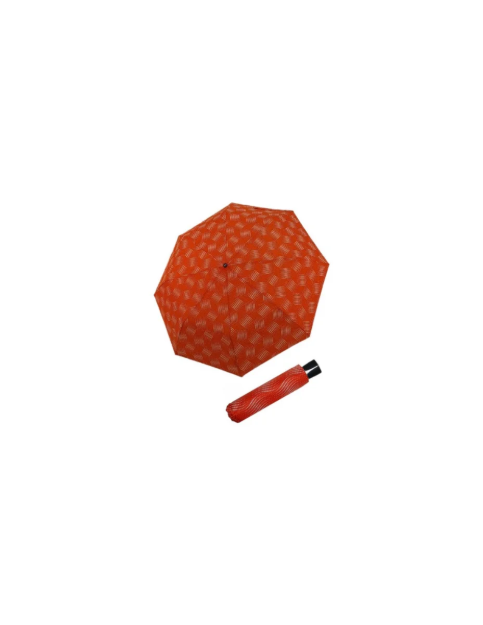 Obrázok z DOPPLER Fiber Mini Wave - dámský skládací deštník oranžová tmavá