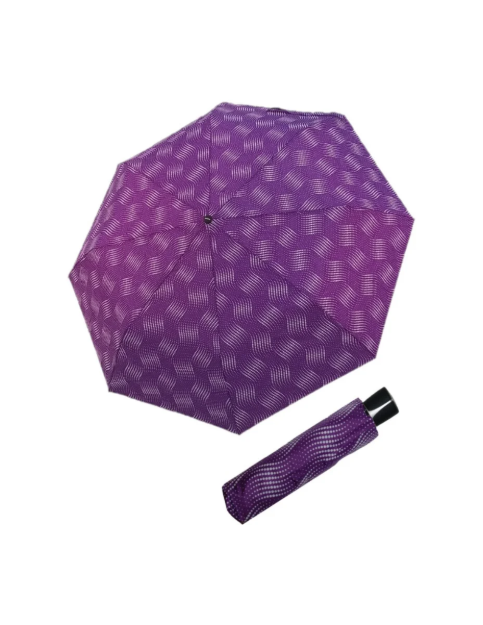 Obrázok z DOPPLER Fiber Mini Wave - dámský skládací deštník fialová