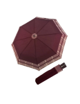 Obrázok z DOPPLER Fiber Mini Timeless - dámský skládací deštník vínová