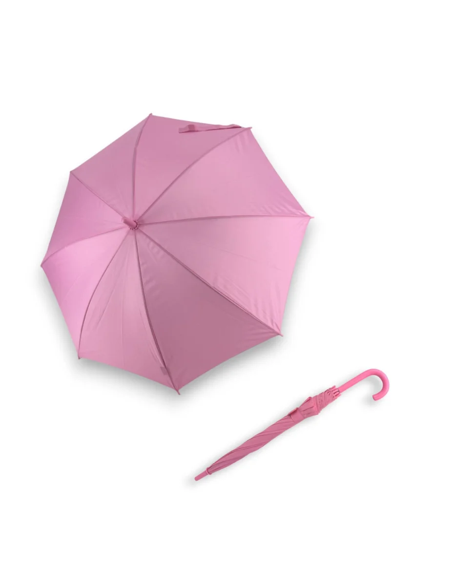 DERBY Dětský holový vystřelovací deštník růžová 72853CZ08