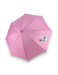Obrázok z DERBY Dětský holový vystřelovací deštník s potiskem růžová
