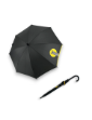 Obrázok z DERBY Dětský holový vystřelovací deštník s potiskem černá