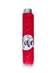 Obrázok z DOPPLER Mini Light Kids Red Love - dětský skládací deštník červená