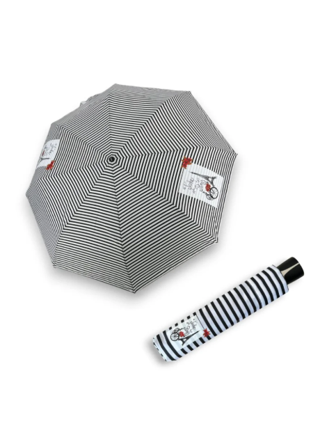 Obrázok z DOPPLER Mini Fiber Take me to Paris - dámský skládací deštník bílá
