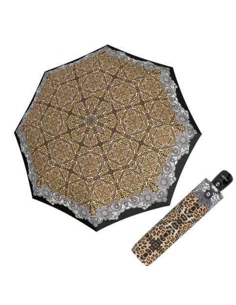 Obrázok z Doppler Magic Fiber LEOPARDO Dámsky plne automatický dáždnik