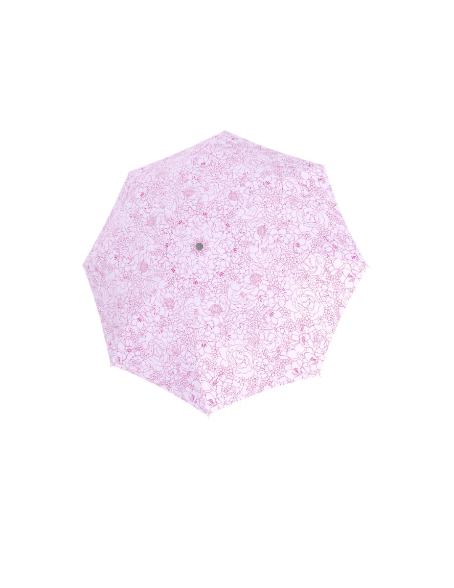 DOPPLER Magic fiber Giardino Breezy Lila– dámský plně automatický deštník fialová 7441465GN03