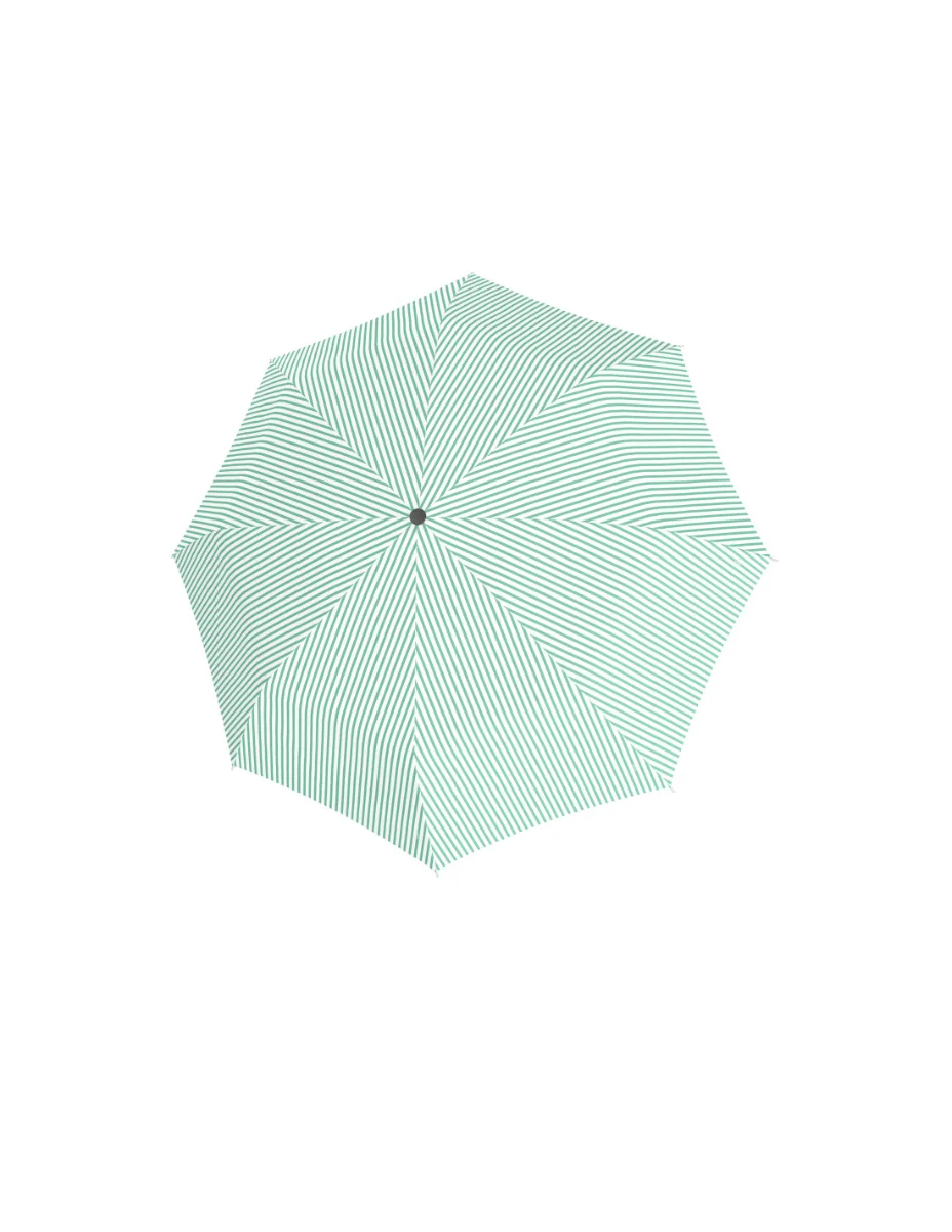DOPPLER Fiber Magic Sailing Day Mint - dámský plně automatický deštník zelená 7441465SD02