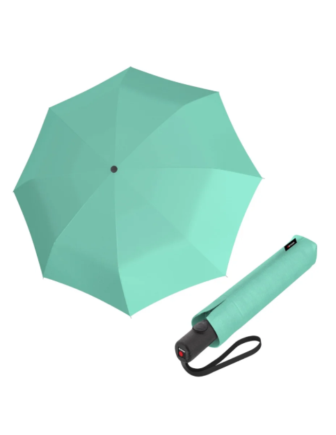 Obrázok z Knirps RE³ Duomatic Mint - lehký skládací deštník zelená