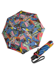 Obrázok z Knirps T .200 medium duomatic paris pop elegantní plně automatický deštník vícebarevný