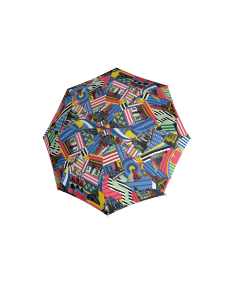 Obrázok z Knirps T .760 Stick Automatic paris pop- elegantní holový vystřelovací deštník vícebarevný