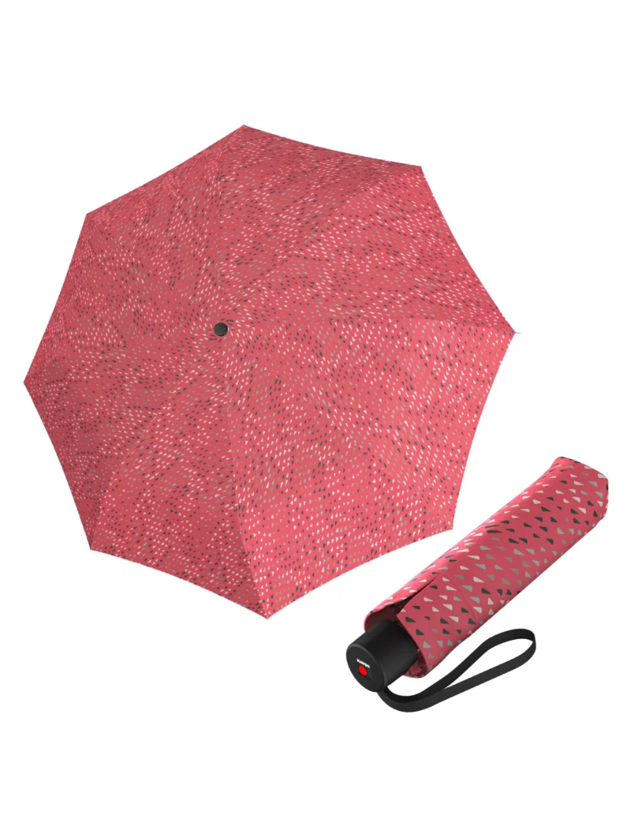 Knirps A.050 medium manual swarm coral - elegantní skládací deštník vícebarevný 9570518659