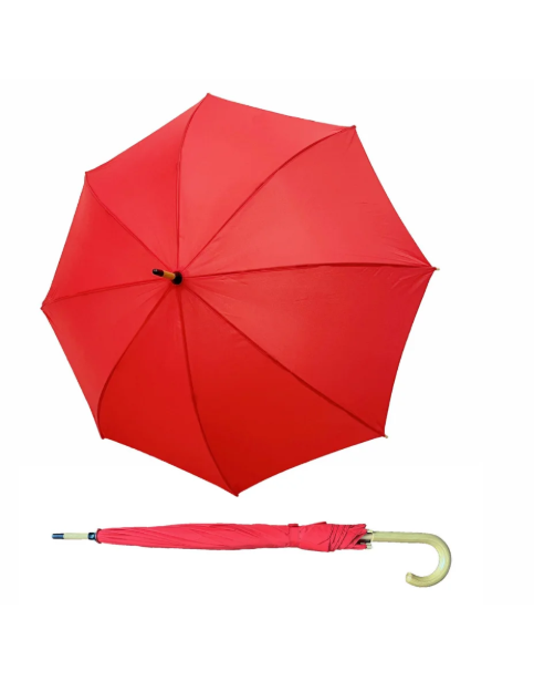 Obrázok z DOPPLER Bern - holový vystřelovací deštník, červený červená