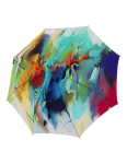 Obrázok z DOPPLER MANUFAKTUR Elegance AC Bohéme ART - dámský luxusní deštník s potiskem vícebarevný