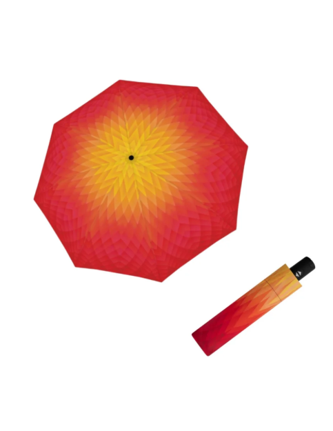 Obrázok z DOPPLER Carbonsteel Magic Fusion red/yellow - dámský plně automatický deštník žlutá