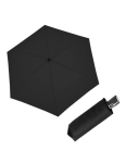 Obrázok z DOPPLER Fiber Micro Flat uni black - dámský/pánský plně automatický deštník černá
