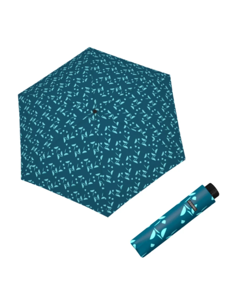Obrázok z DOPPLER Fiber Havanna Joy blue - dámský skládací deštník