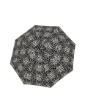 Obrázok z DERBY Lang Hit AC Loop Black & White - dámský holový vystřelovací deštník bílá